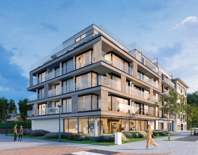 Projet exclusif de construction neuve à vendre dans le centre de Sint-Idesbald